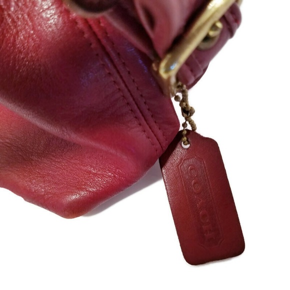Coach purse red leather - Picture 5 of 6